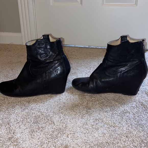 Frye Carson Wedge Bootie - Picture 7 of 8